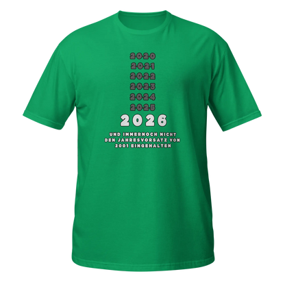 2026 – Immer noch meine Jahresvorsätze von 2001 | Lustiges Spruch T-Shirt Easy Squeeze